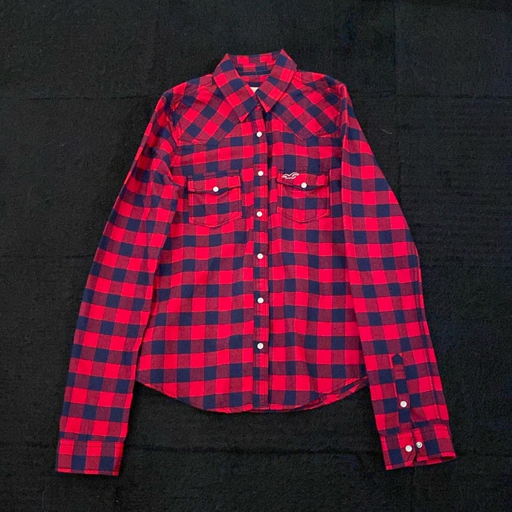 Hollister Plaid shirt size S